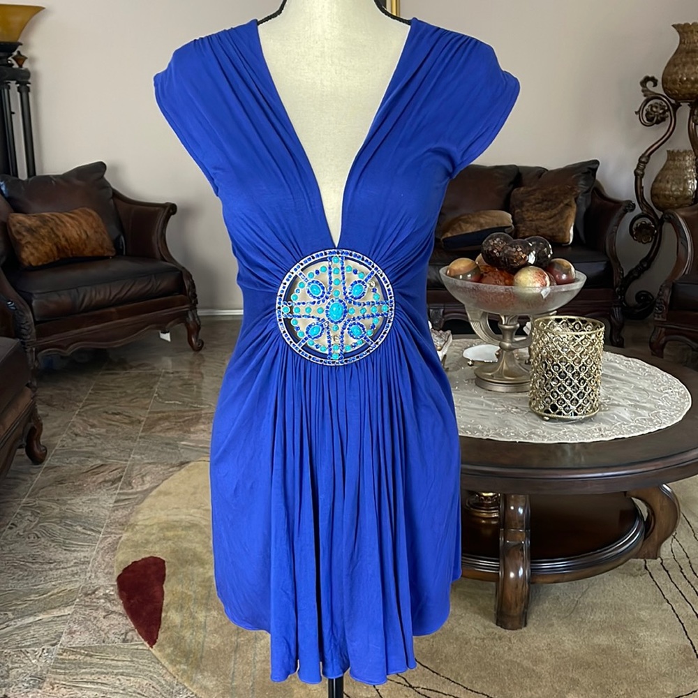 Sky mini dress
